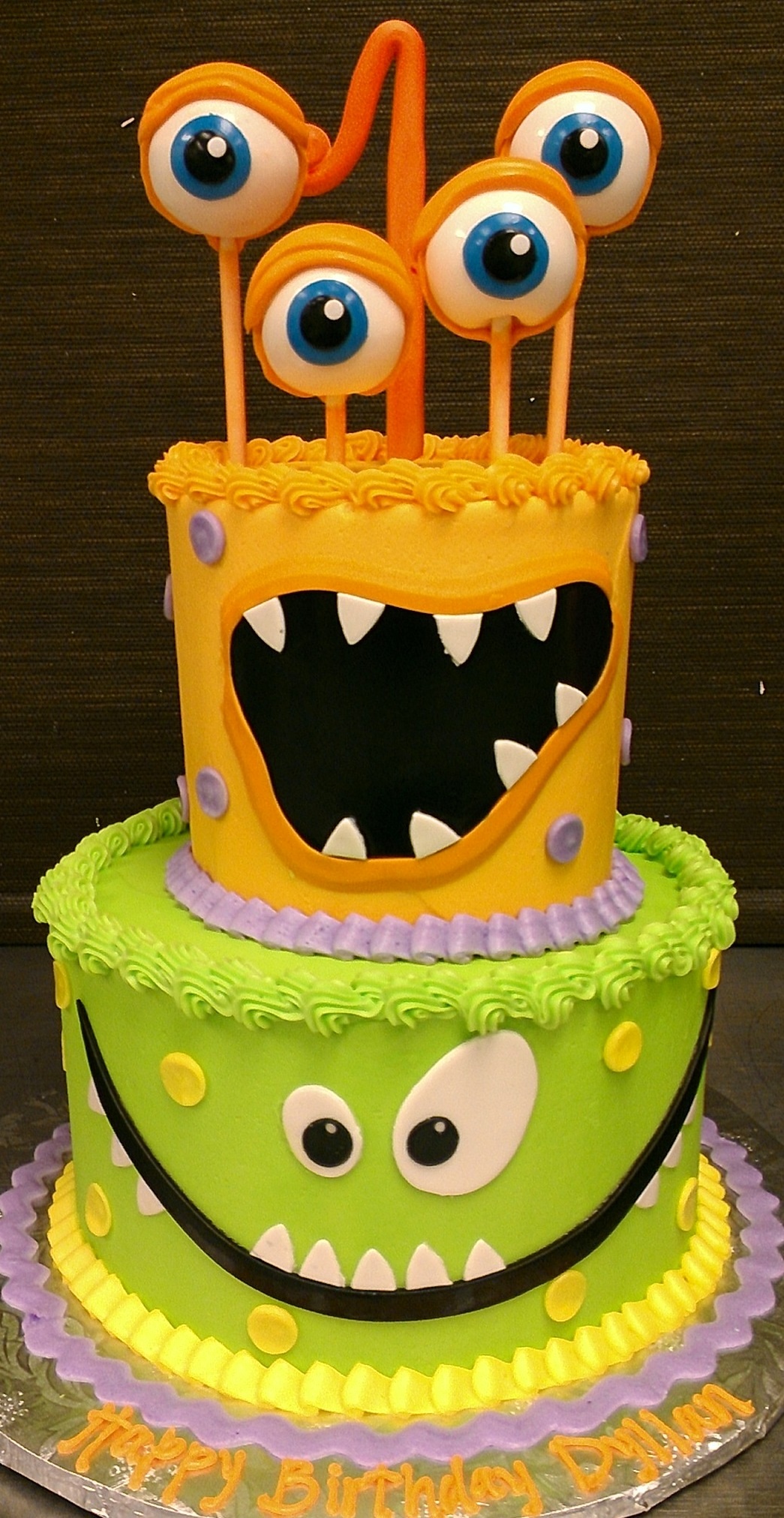 Monster Birthday Cake Ideas