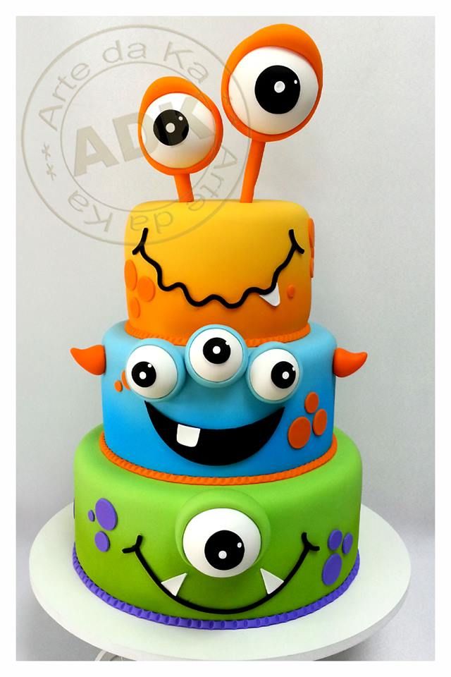 Monster Birthday Cake Ideas
