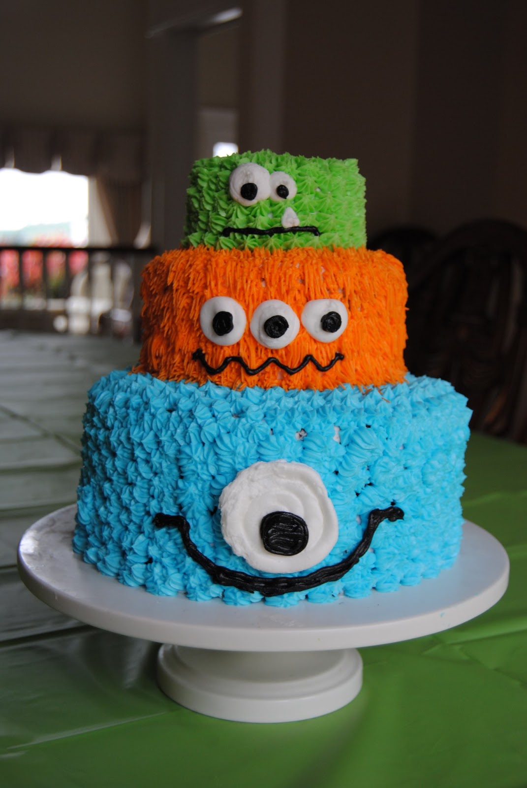 Monster Birthday Cakes for Boys