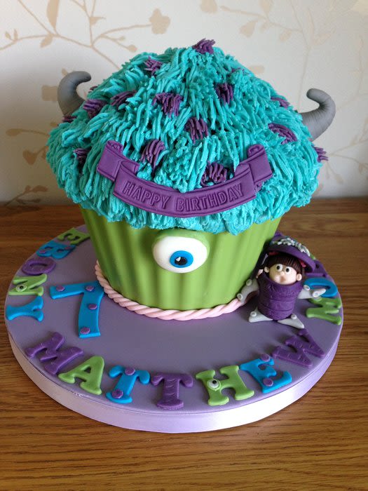 Monsters Inc Cupcakes