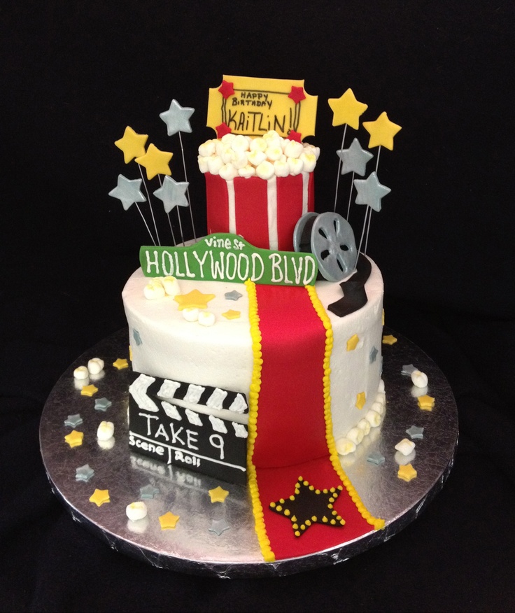 Movie Themed Birthday Cake Movie Themed Birthday Cake