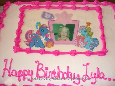 My Little Pony Birthday Cake Ideas