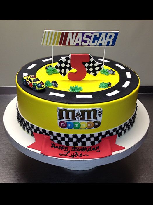 NASCAR Birthday Cake NASCAR Birthday Cake