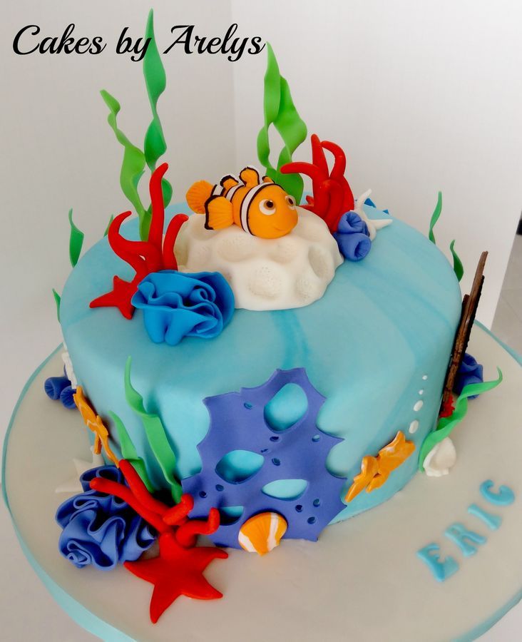 Nemo Birthday Cake Nemo Birthday Cake