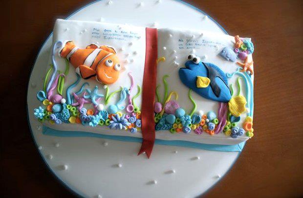 Nemo Fondant Cake Nemo Fondant Cake