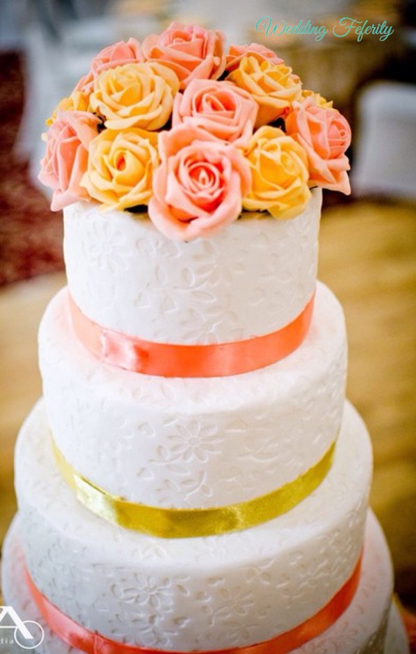 Nigerian Traditional Wedding Cake