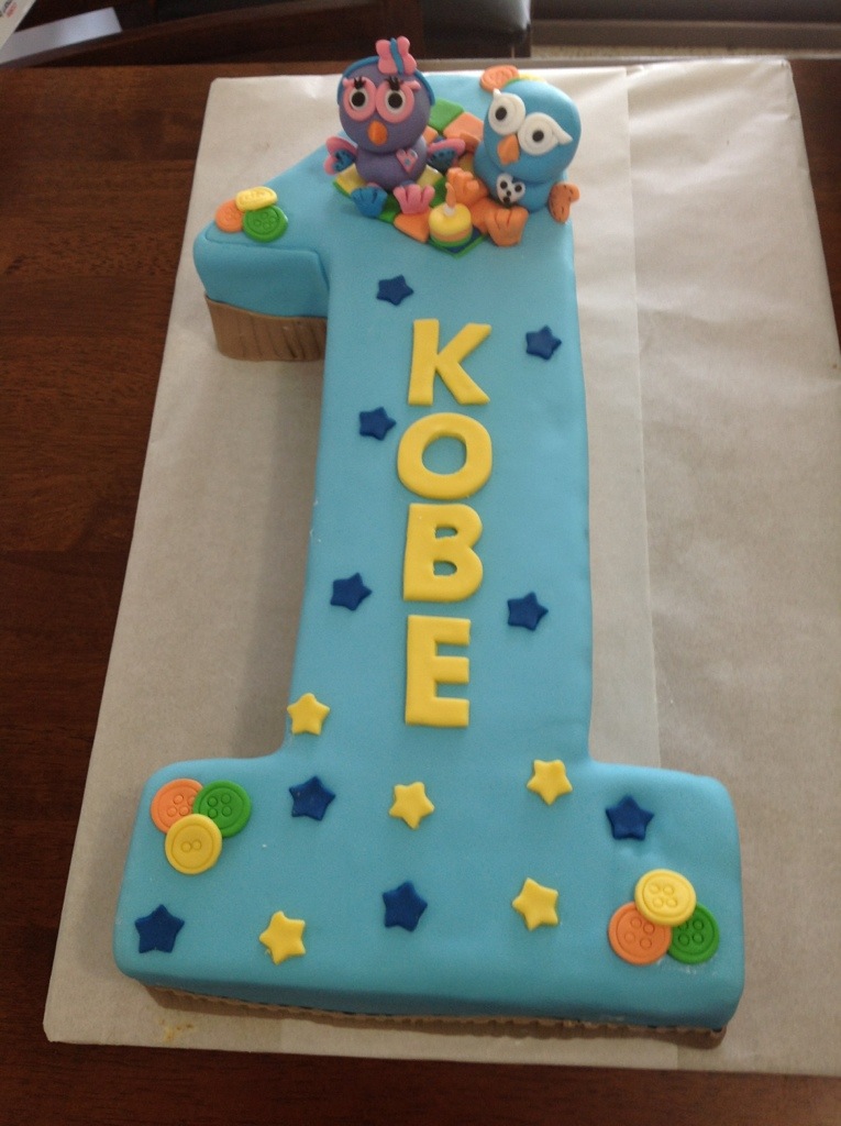 Number 1 Shaped Cake Number 1 Shaped Cake
