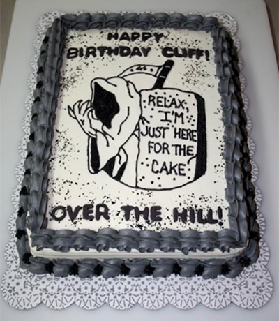Over the Hill 50th Birthday Sheet Cakes Over the Hill 50th Birthday Sheet Cakes