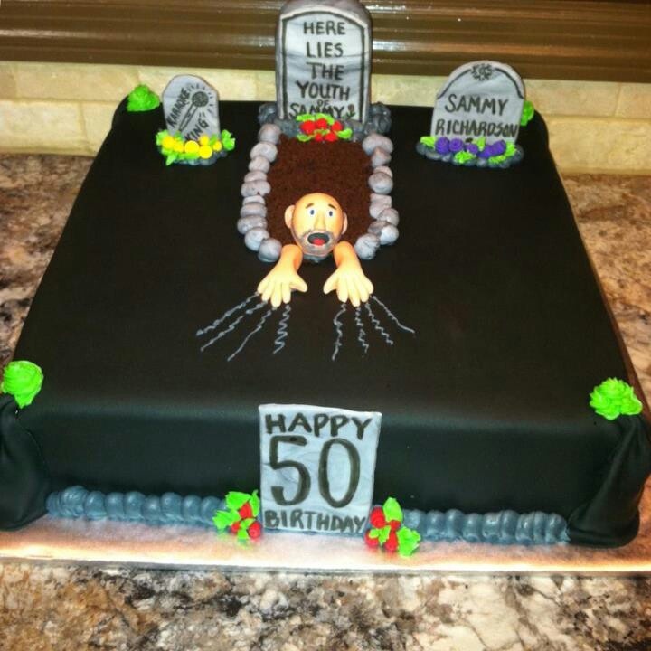 Over the Hill Birthday Cake Idea Over the Hill Birthday Cake Idea