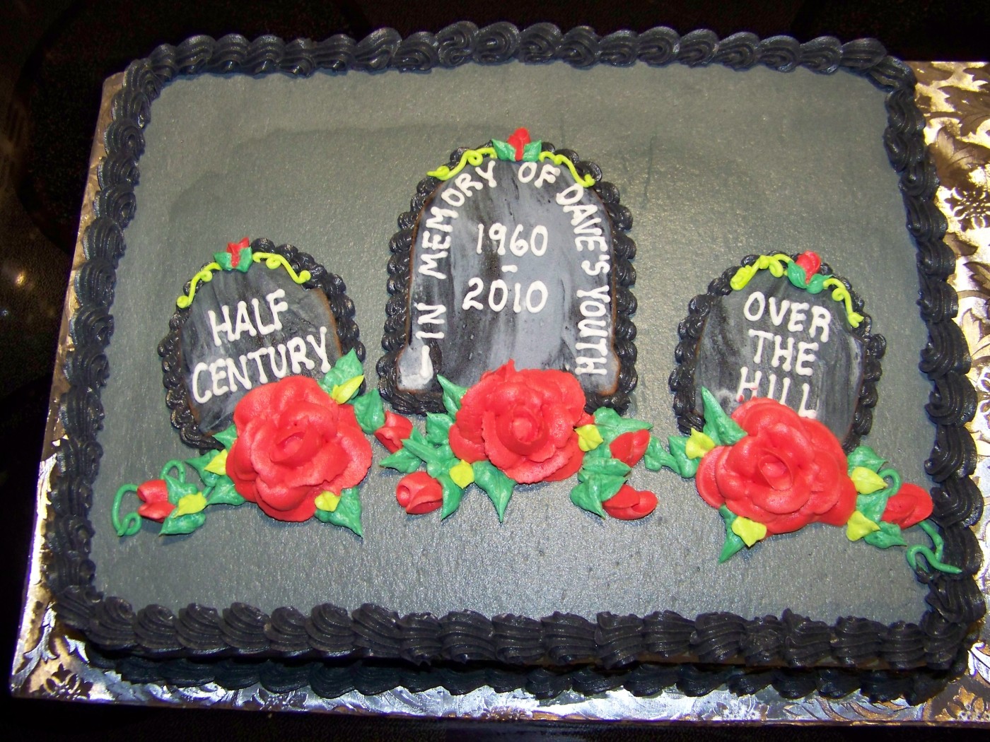 Over the Hill Birthday Cake Idea Over the Hill Birthday Cake Idea