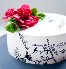 Painted Hummingbird Cake Painted Hummingbird Cake