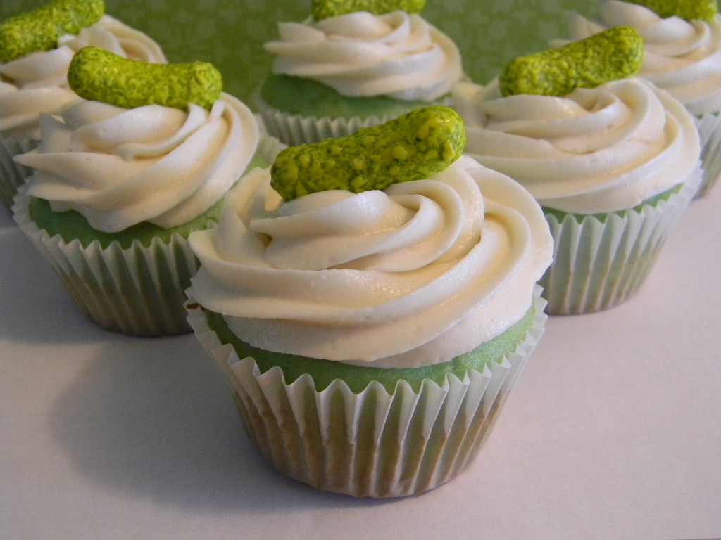 Pickle Flavored Cupcakes