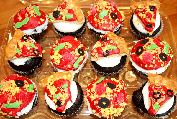 Pizza Cupcakes