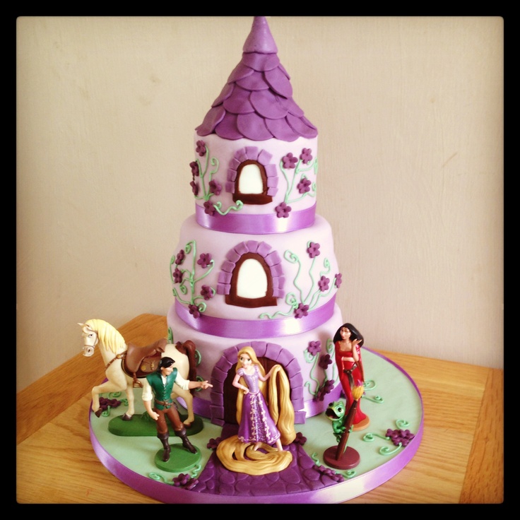 Rapunzel Birthday Cake Ideas Rapunzel Birthday Cake Ideas