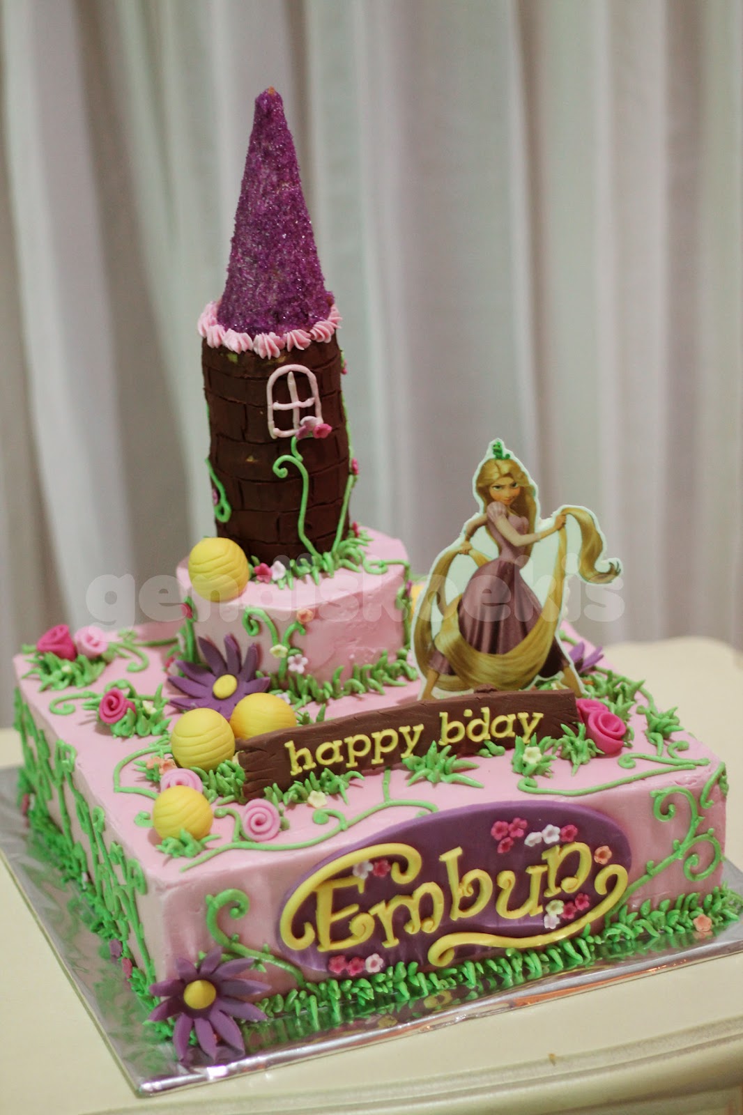 Rapunzel Birthday Cake Rapunzel Birthday Cake