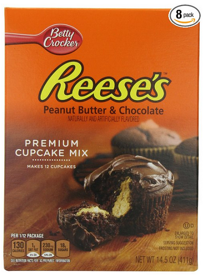 Reese Peanut Butter Cupcake Mix