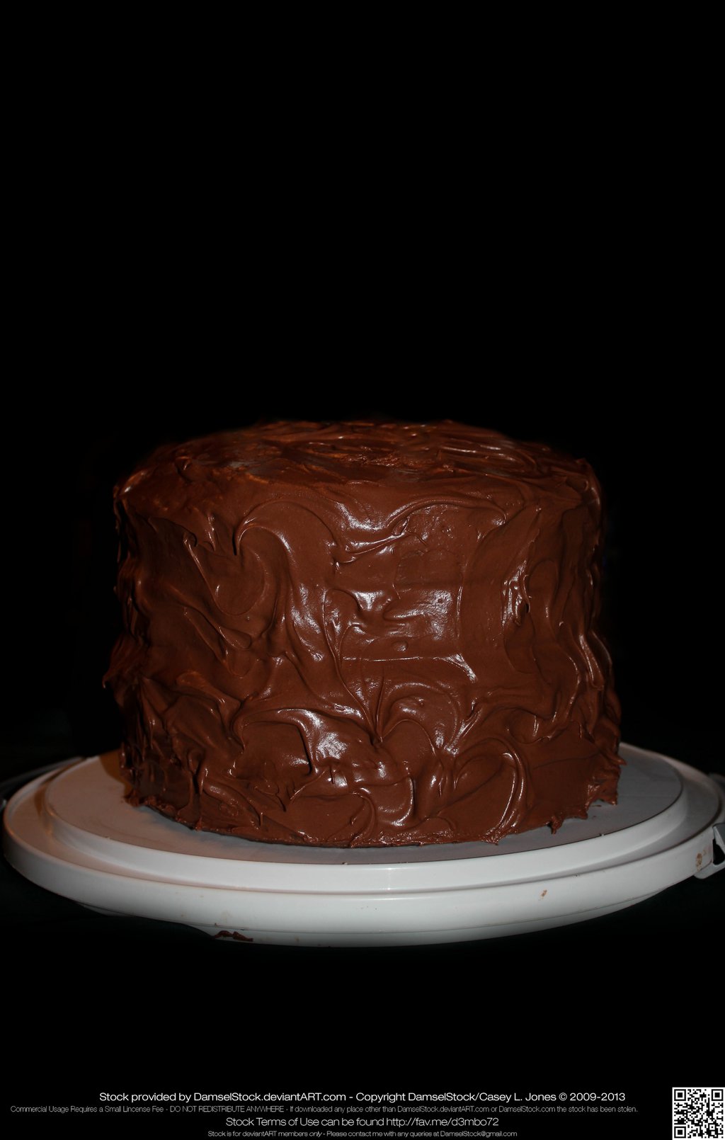 Round Chocolate Cake