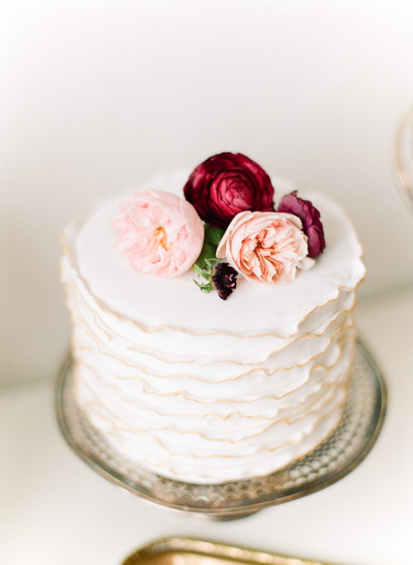 Single Tier Wedding CakesDIY