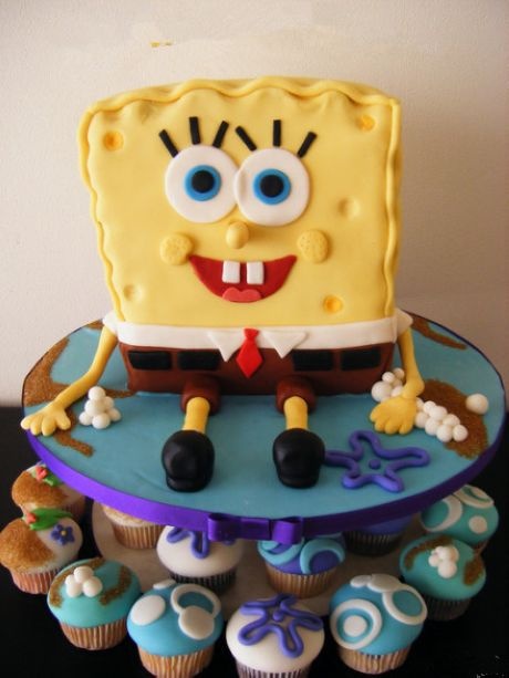 Spongebob Birthday Cake