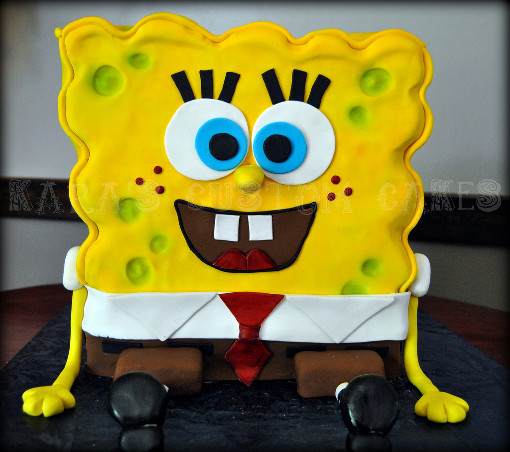 Spongebob SquarePants Birthday Cake