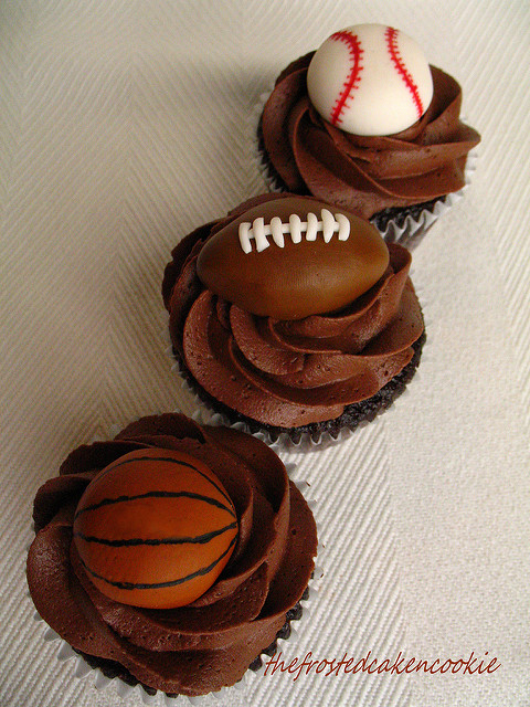 Sports Cupcake Toppers Sports Cupcake Toppers