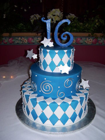 Sweet 16 Birthday Cake Idea