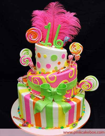 Sweet 16 Candy Cake Sweet 16 Candy Cake