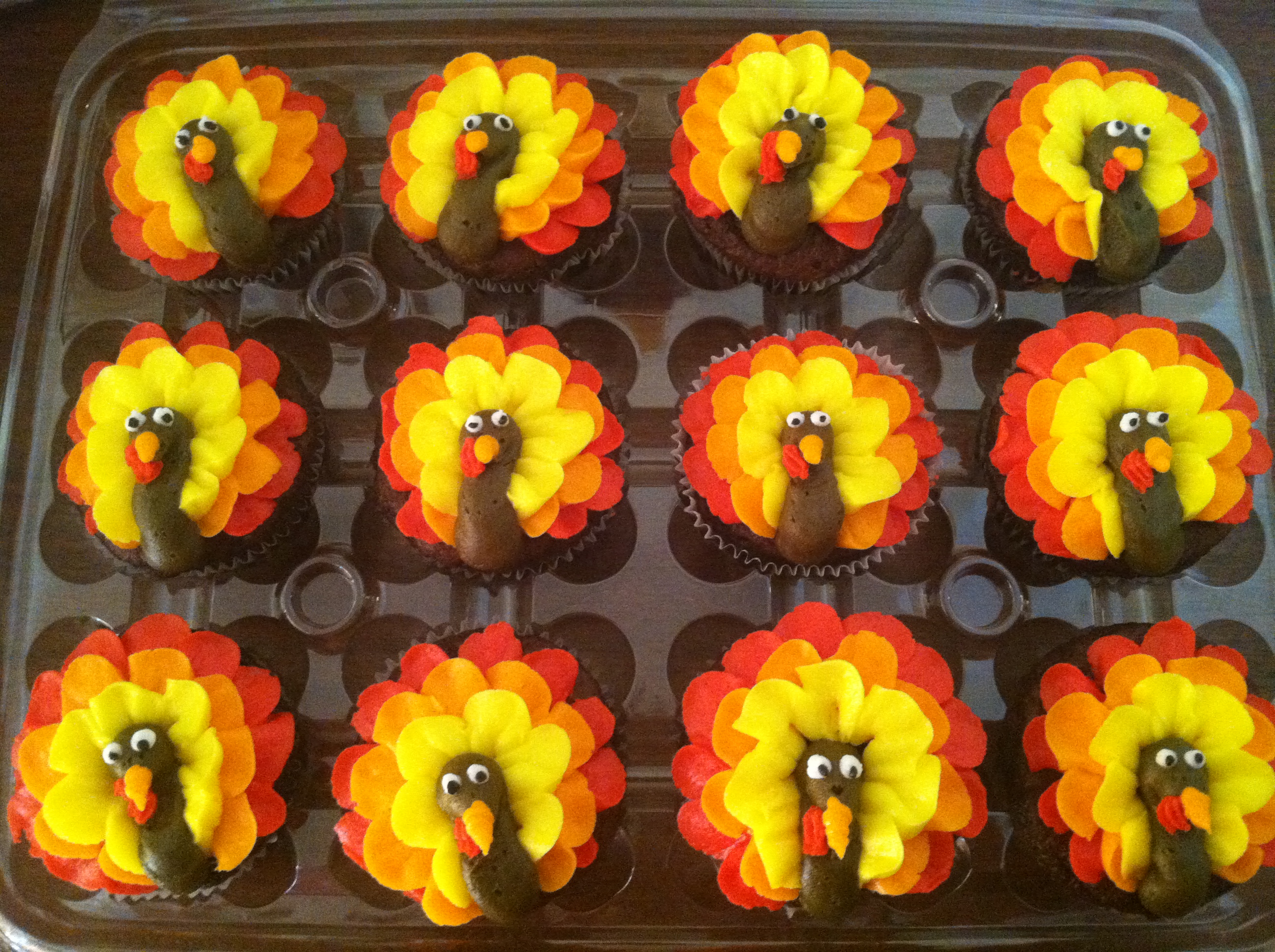 Thanksgiving Cupcakes Decorating Ideas