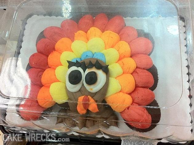 Thanksgiving Turkey Cakes Gone Wrong