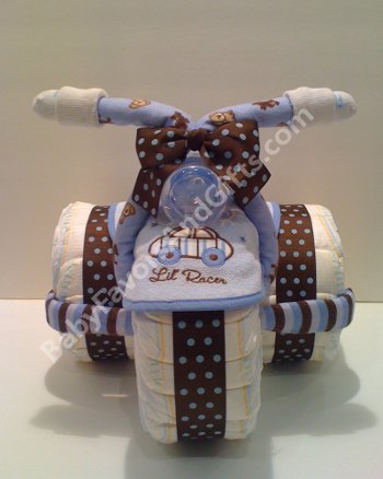 Tricycle Diaper Cake