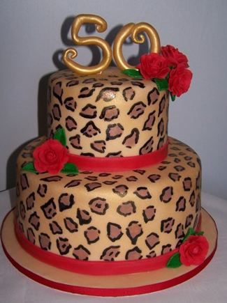 Two Tier Birthday Cake