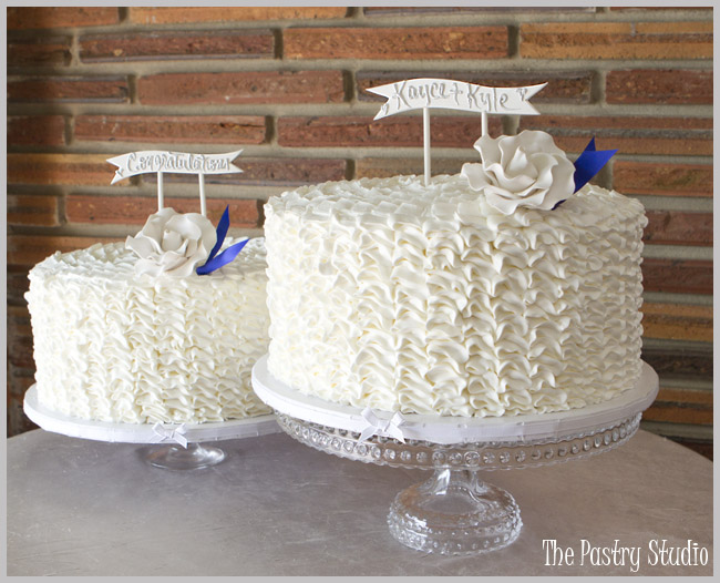 Vintage Wedding Shower Cakes