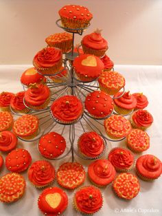 Wedding Anniversary Cake Cupcakes
