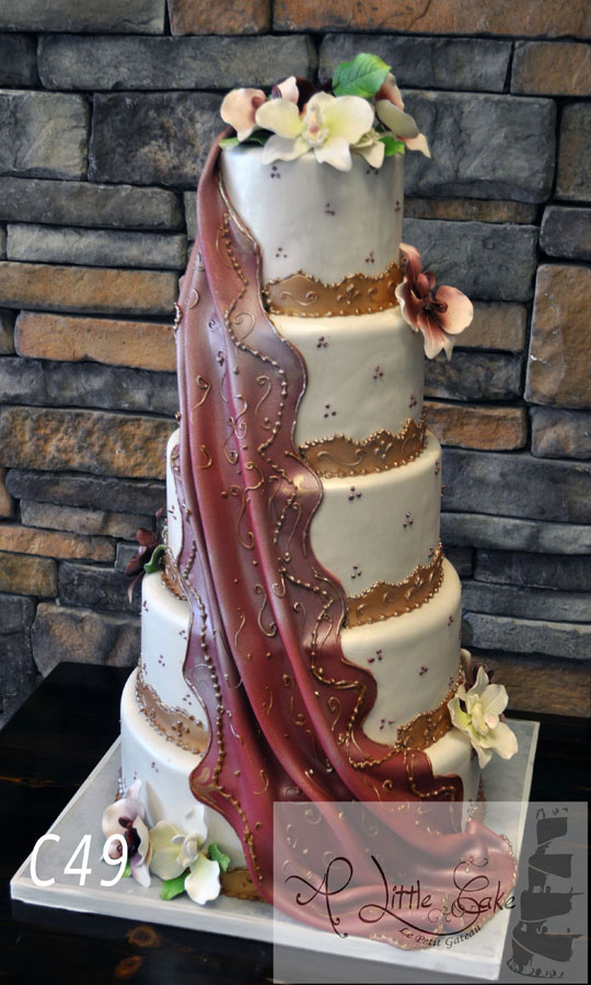 Wedding Cakes with Fondant Wedding Cakes with Fondant