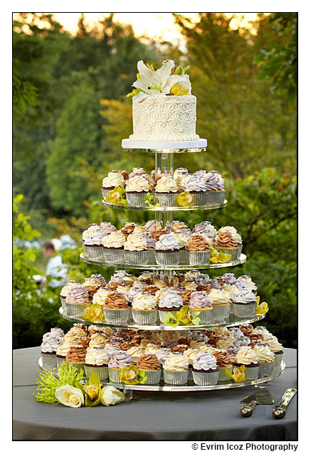 Wedding Cupcake Tower Cake