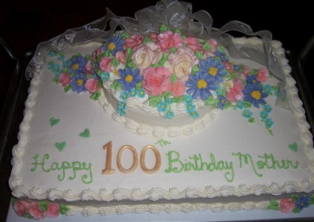 100 Year Old Birthday Cake Ideas