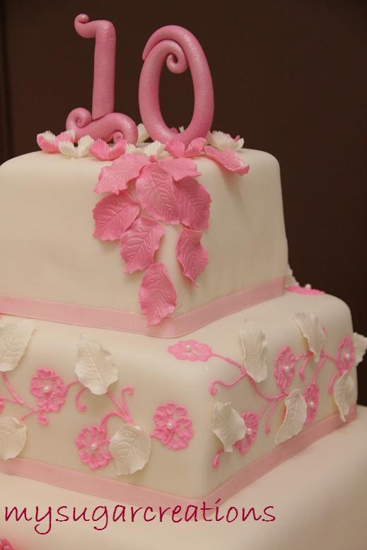 10th Wedding Anniversary Cake 10th Wedding Anniversary Cake