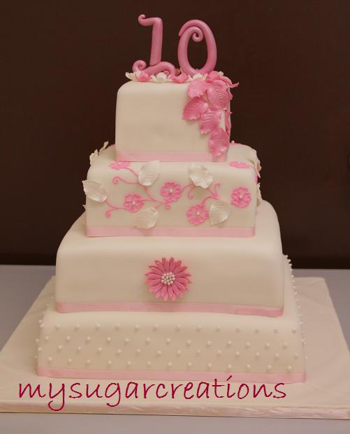 10th Wedding Anniversary Cake 10th Wedding Anniversary Cake