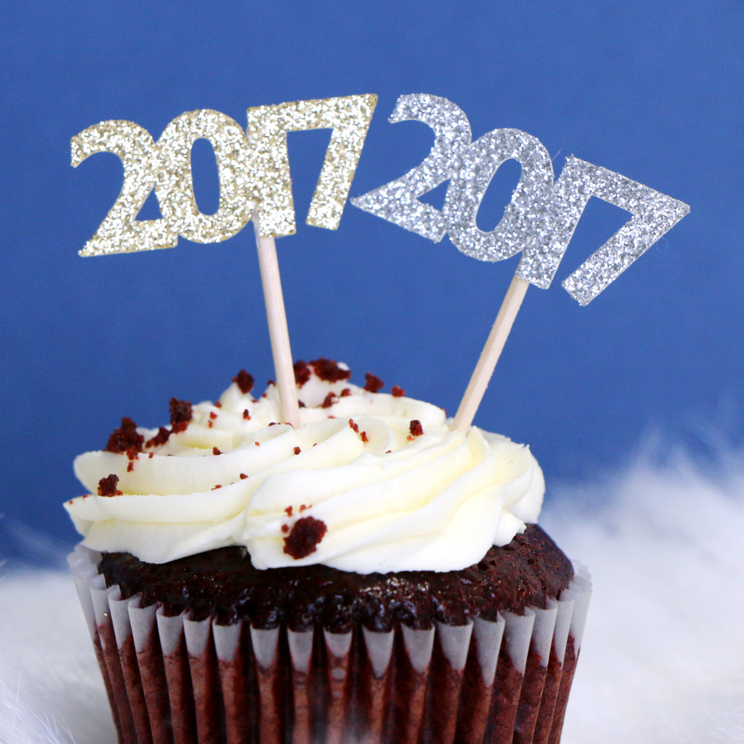 2017 Graduation Cupcake Toppers