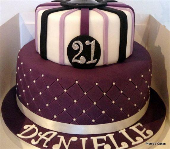 21st Birthday Cake Ideas for Her