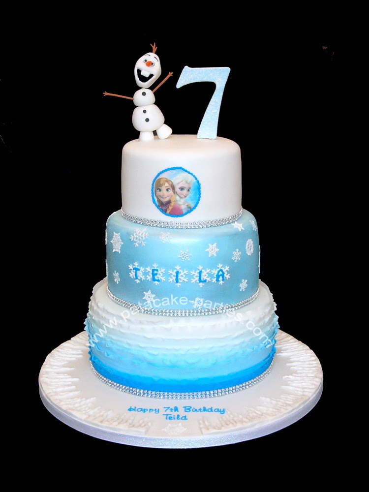 3 Tier Birthday Cake Frozen