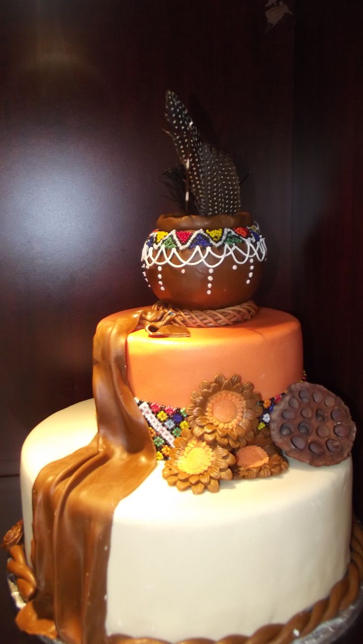 African Traditional Wedding Cakes