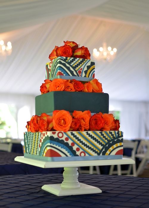 African Wedding Cake