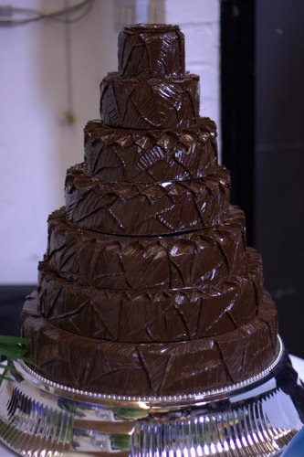 Amazing Chocolate Wedding Cake