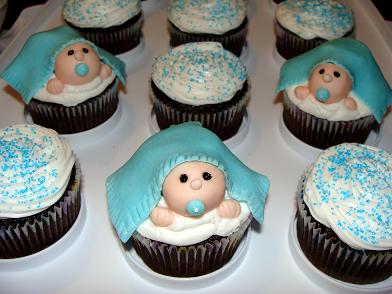 Baby Boy Shower Cupcake Ideas