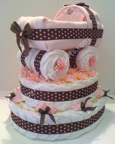 Baby Carriage Diaper Cake