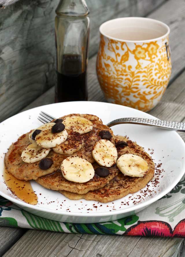 Banana Oat Pancakes Recipe Banana Oat Pancakes Recipe