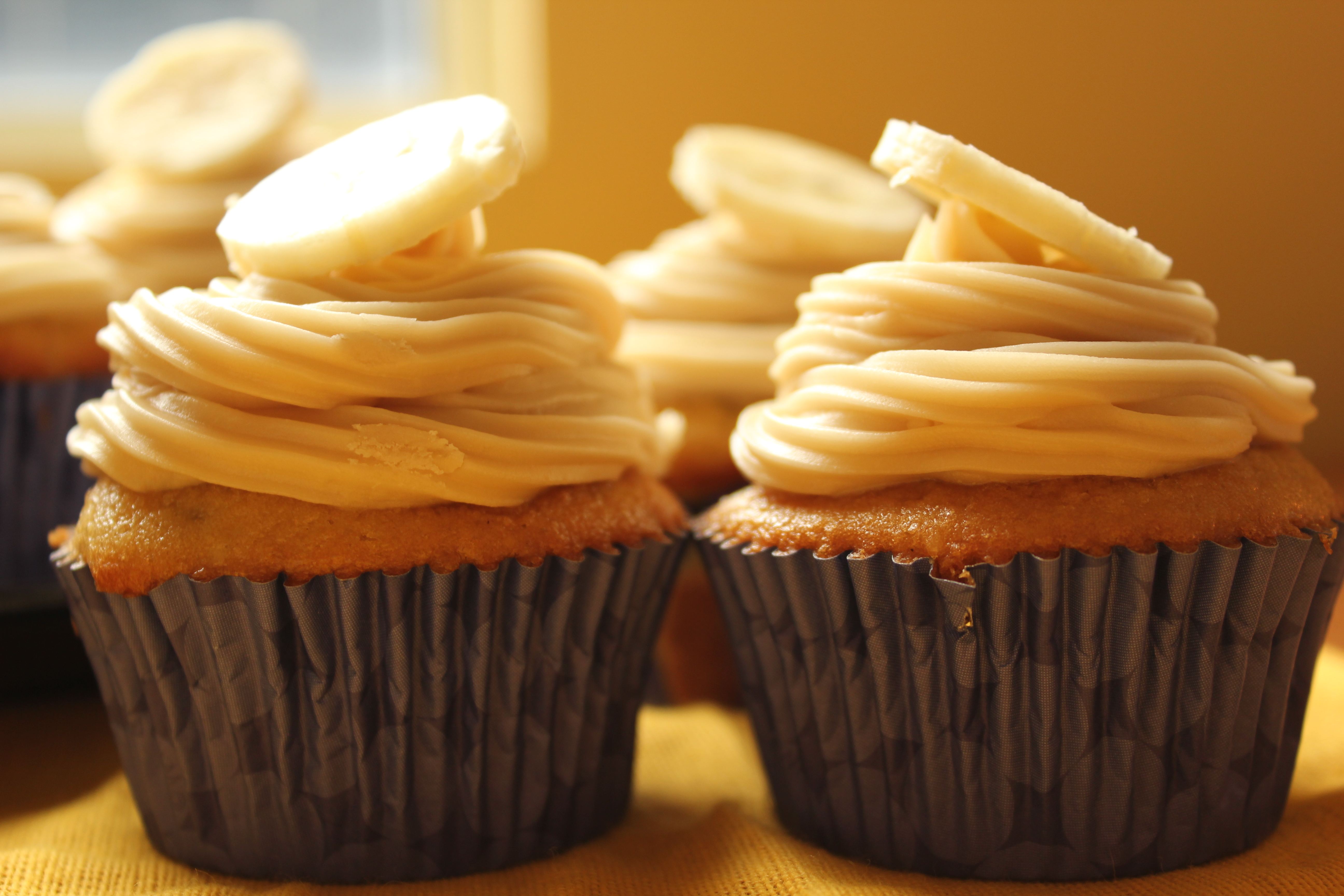 Bananas Foster Cupcakes