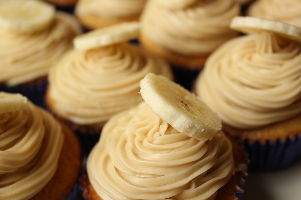 Bananas Foster Cupcakes