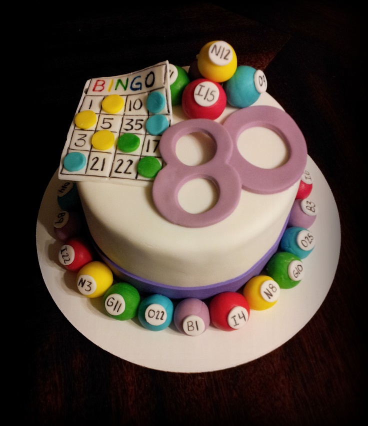 Bingo Birthday Cake Ideas